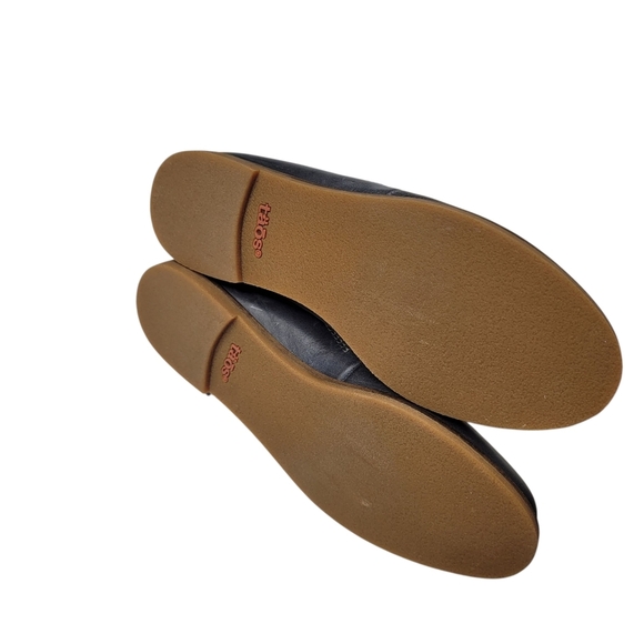 Taos Shoes Women 8 Royal Loafer Mule Steel Taupe Leather Slip On - Picture 5 of 7